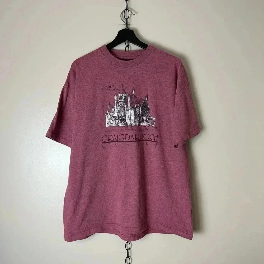 Vintage Craig Darroch Castle T-shirt Size  XL
